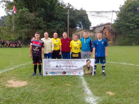 Campeonato Municipal de Futebol 7 começou em Dom Pedro de Alcântara