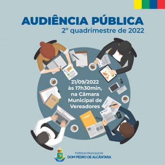 Audiência Pública para apresentação das metas fiscais do 2º quadrimestre de 2022
