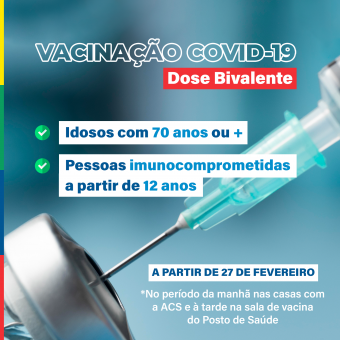 Dom Pedro de Alcântara começará a aplicar vacina bivalente contra Covid-19 na segunda-feira (27)