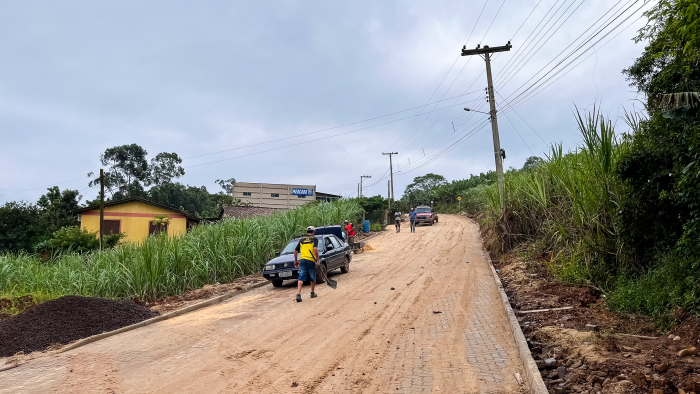 Morro dos Leffas recebe nova pavimentação para melhorar acesso à comunidade
