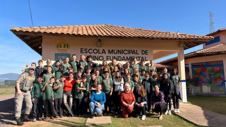 PROERD formará 89 alunos da rede municipal e estadual de ensino de Dom Pedro de Alcântara em 2024